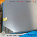 Flexible silver laser cutting pmma acrylic mirror sheet